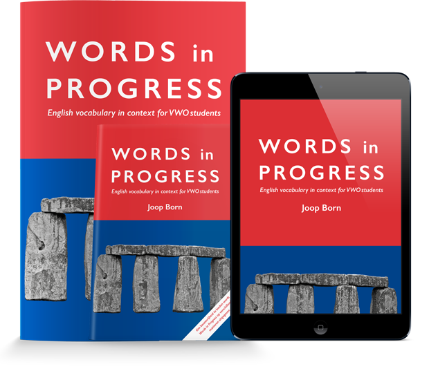 Words in Progress (folio) in combinatie met jaarlicentie Learnbeat